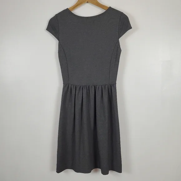Madewell dress, gray with cap sleeves XS - Picture 2 of 6